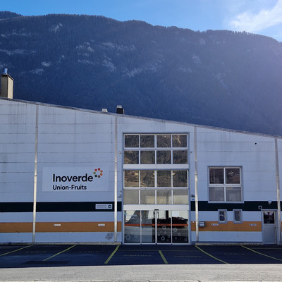 Gebäudeansicht vom Standort Charrat in Charrat